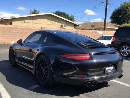 Beautiful Porsche with 3M Crystalline 50%