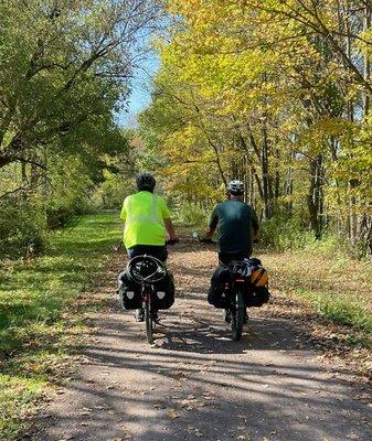 Smooth ride on the C&O canal