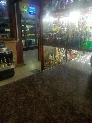 Liquor selection