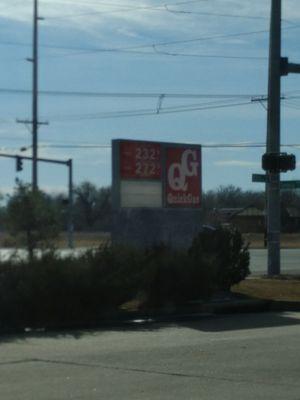 This is a QuickGas shop.