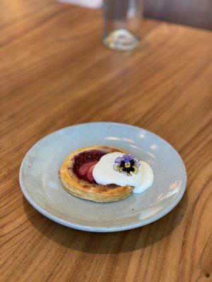 Strawberry and Rhubarb Galette