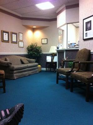 The lobby on the day of my procedure 3/9/11