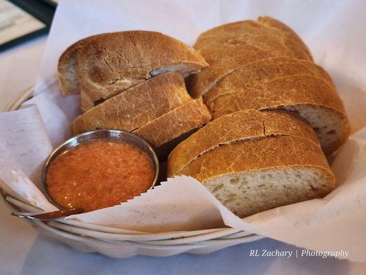 Free bread and spread