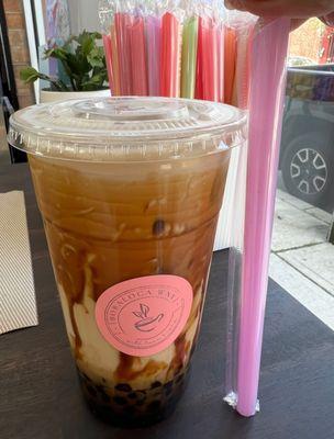 Tiger Milk Tea with Tapioca (jumbo size)