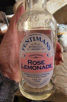 Rose Lemonade. This was so good!