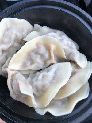 Steamed dumplings