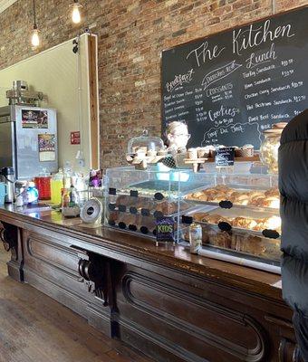 Bakery case and counter