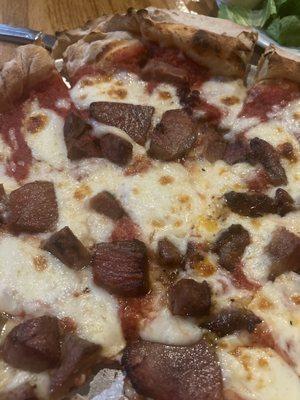 Brisket pizza