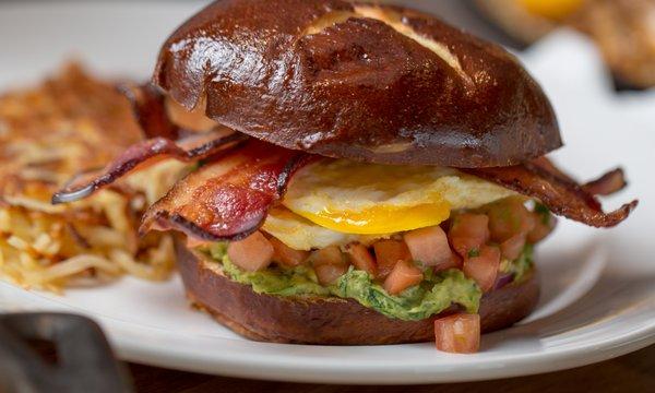 Mommy Where Does Bacon Come From? Breakfast Sandwich