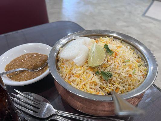 Shrimp Biryani