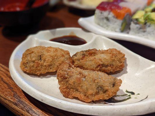 fried oysters