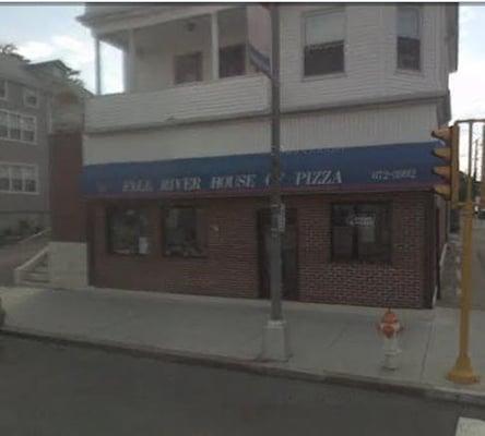 Street view of Fall River House of Pizza