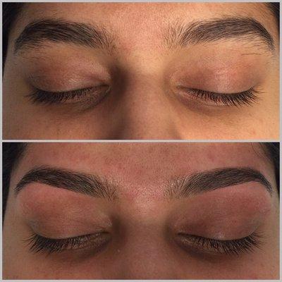 Thread and shape for polished and perfect brows!