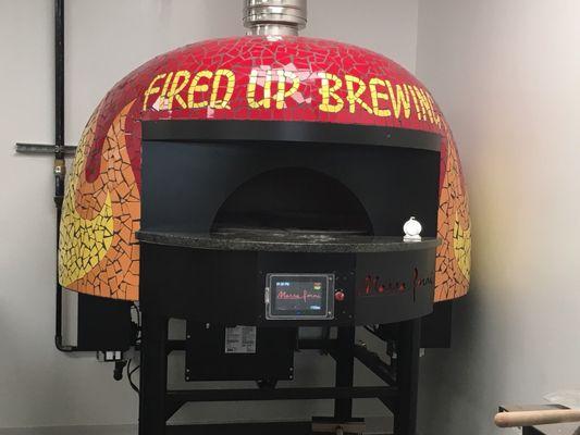 Pizza kiln. 90 secs at 720*. Perfecto!