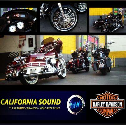 Want the best quality Harley Davidson Install, come to California Sound San Bernardino .