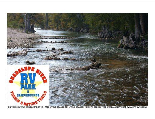 Guadalupe River RV Park Campgrounds & Nature Trails