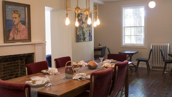 Guest dining areas