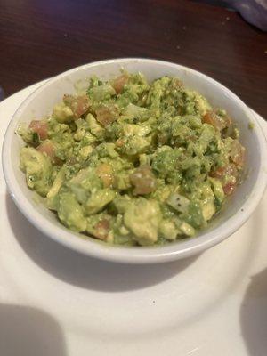 Homemade guacamole