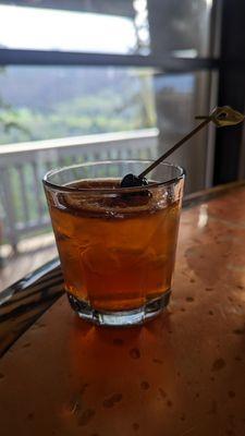 Man Fashioned - a more indulgent old fashioned with chocolate bitters