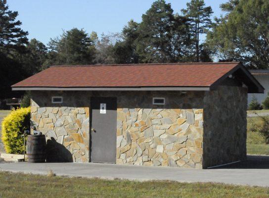 Outdoor Pavilion bathrooms