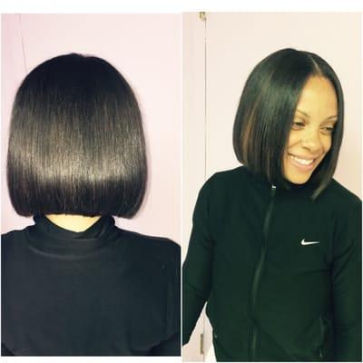 Custom sew-in hair extensions