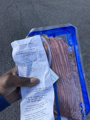 Bacon that I was accused of stealing .