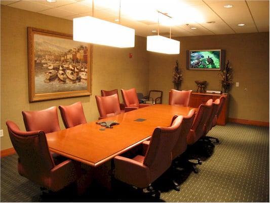 Conference Room complete with motorized projector which lowers from the ceiling.