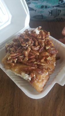 Big pecan roll for $2!? Yes please!