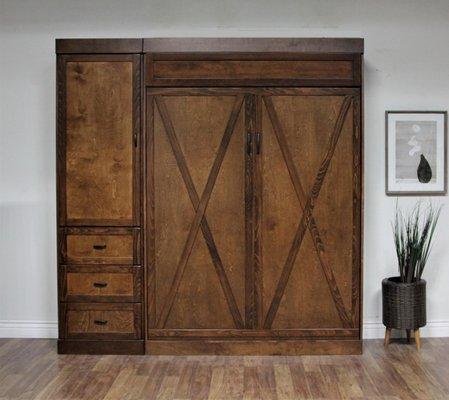 Yellowstone murphy bed with side pier