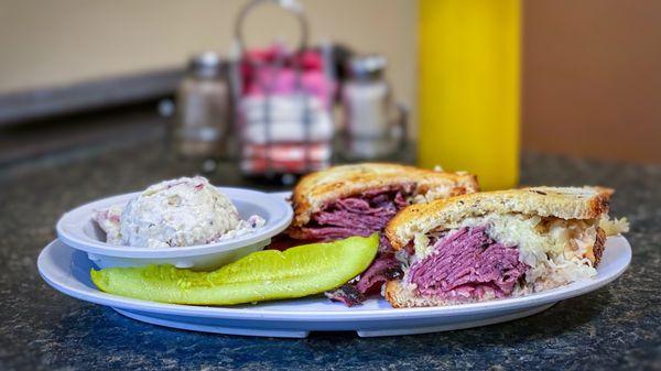 Peytan's Pastrami Reuben Sandwich