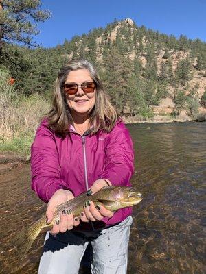 Fishing the South Platte River with Trystan