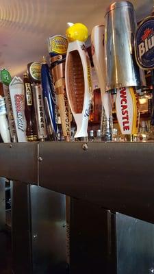 Beers on tap