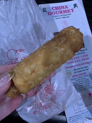 Fried Roast Pork Egg Roll-1