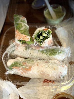 One order of spring rolls ($14) 6-2024