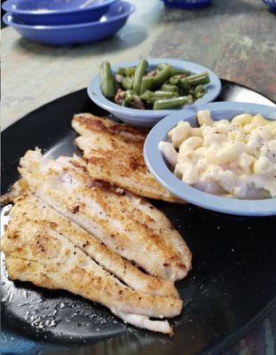 Grilled Flounder