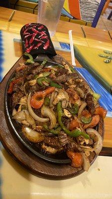 Delicious fajitas