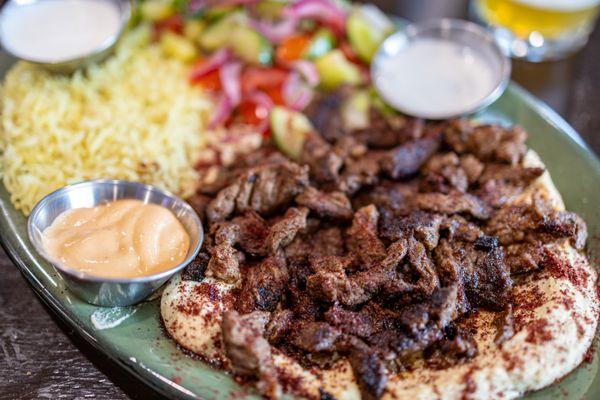 Beef Shawarma Plate ($21)