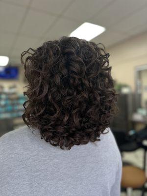 Curly cut