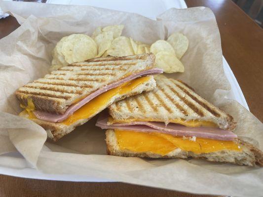 Ham & cheese panini