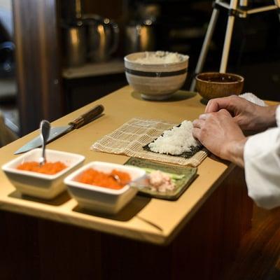 Sushi Making and Sake Tasting at Chiso, the best restaurant in Seattle!   Join us now bit.ly/1g42icW