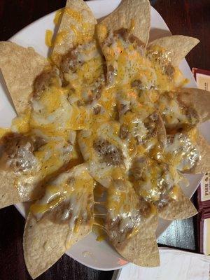 Bean & Cheese Nachos