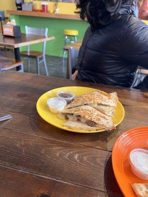 this is the steak quesadilla