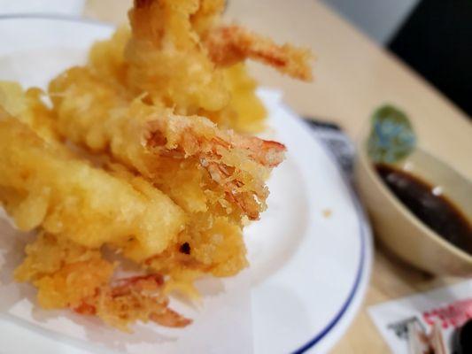 Side order shrimp tempura, 3 pieces