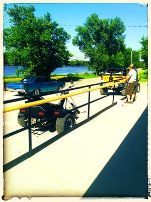 Just another beautiful day at the New Shack Tavern.