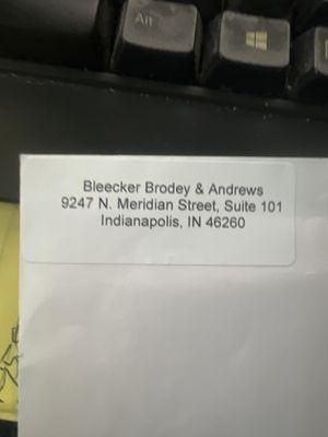 Bleecker Brodey & Andrews