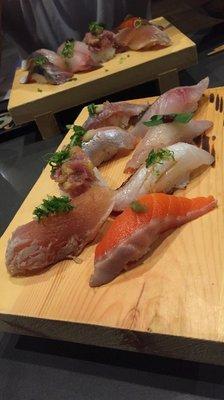 Omakase nigiri....always a MUST when coming to eat here