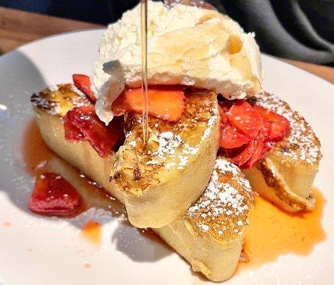 Strawberries & Cream French Toast