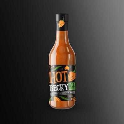 Our very own, homemade, signature hot sauce. "A kick with every bite."