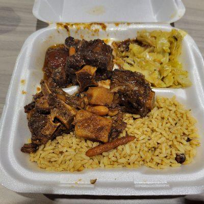 Oxtail plate