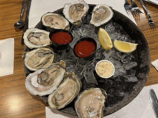 Oysters On The Half Shell